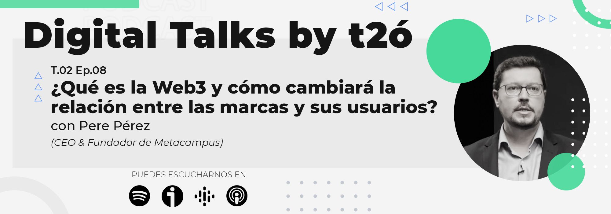 ¿Qué es la Web3 y cómo cambiará la relación entre las marcas y sus usuarios? [Podcast Digital Talks by t2ó]