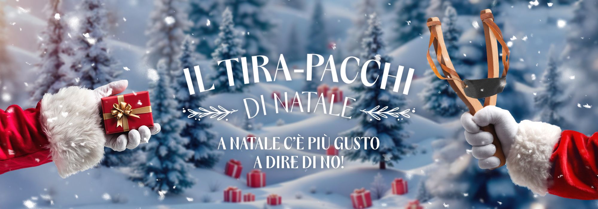 A Natale c’è più gusto a dire NO. t2ó Italia lancia il Tira-Pacchi di Natale